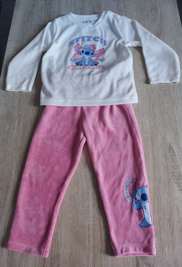 Illustration de NEUF pyjama tout doux Disney Stitch 23 mois 👌 