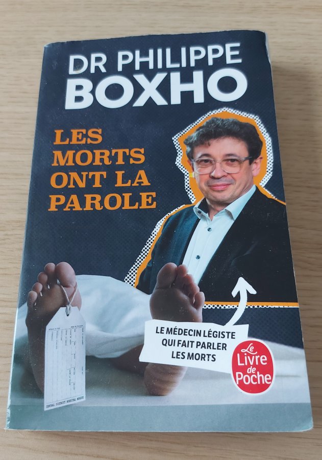 Illustration de Livre de Philippe BOXHO Les morts ont la parole 🙂 