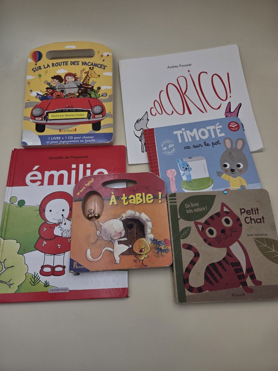 Illustration de Livres pour bébés et petits enfants 