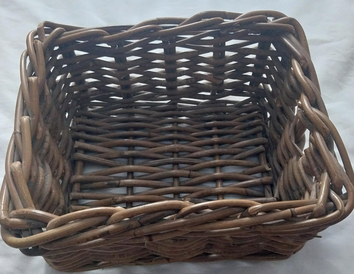 Illustration de Panier gris, 25x29x15 