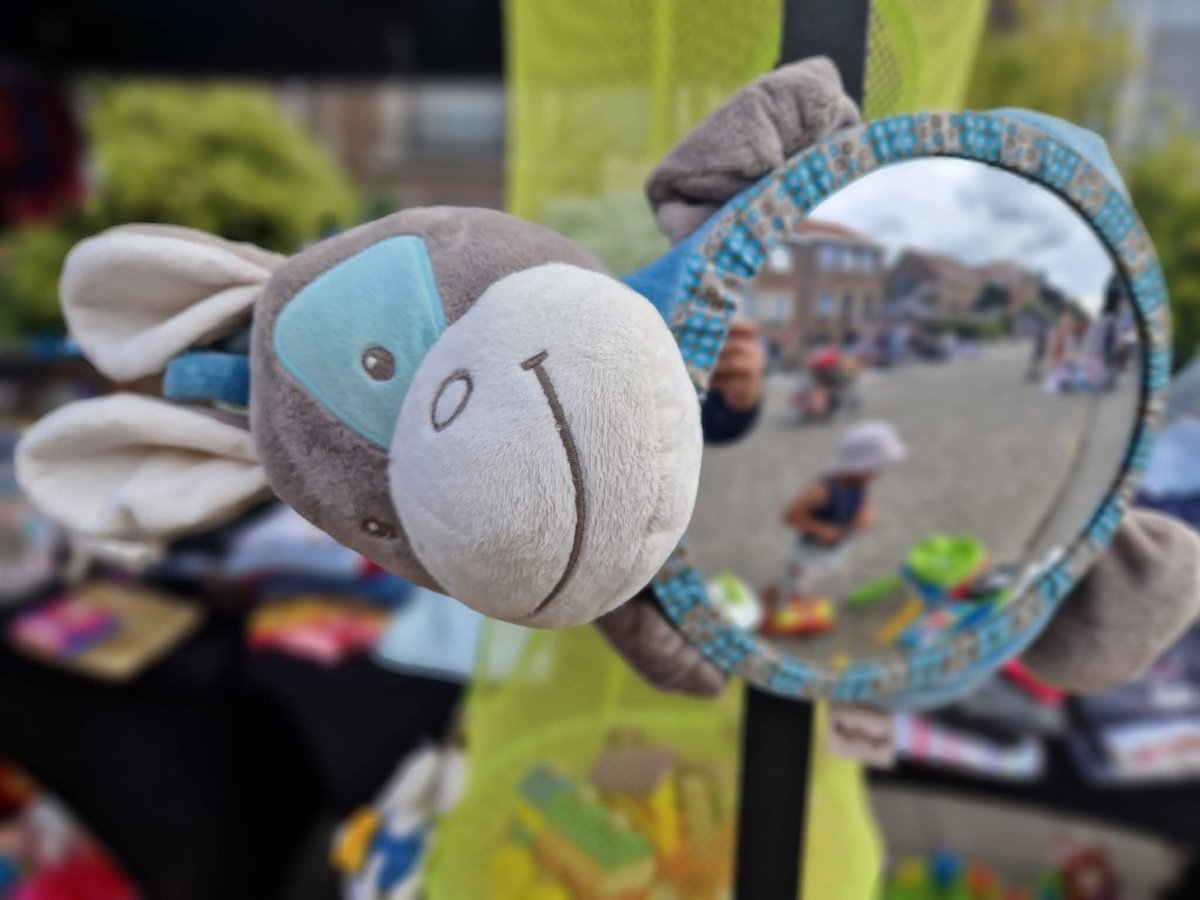 Illustration de Miroir bébé NOUKIES 