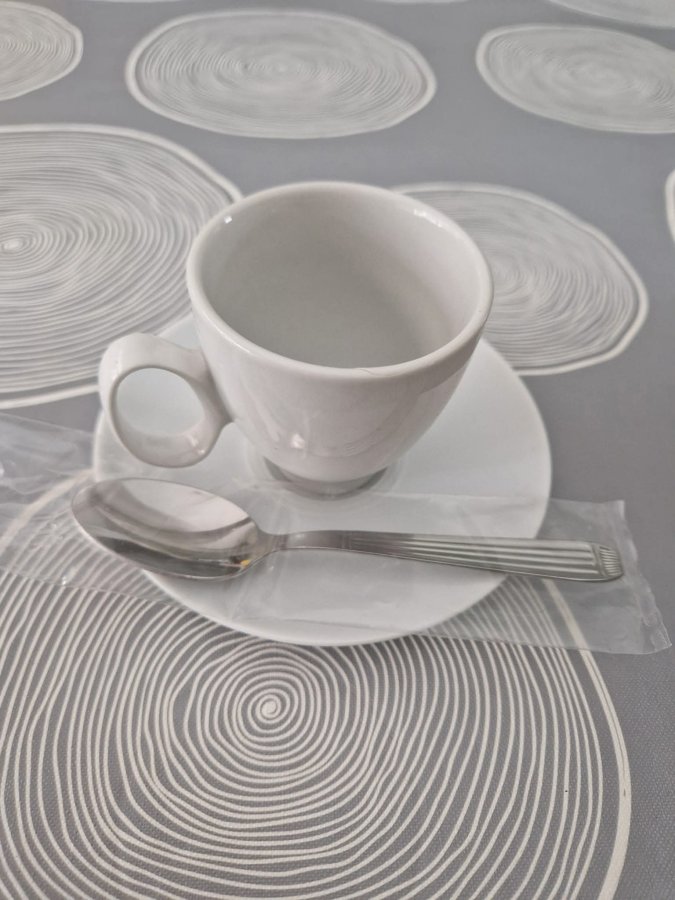 Illustration de Service à café en porcelaine Guy Degrenne NEUF 