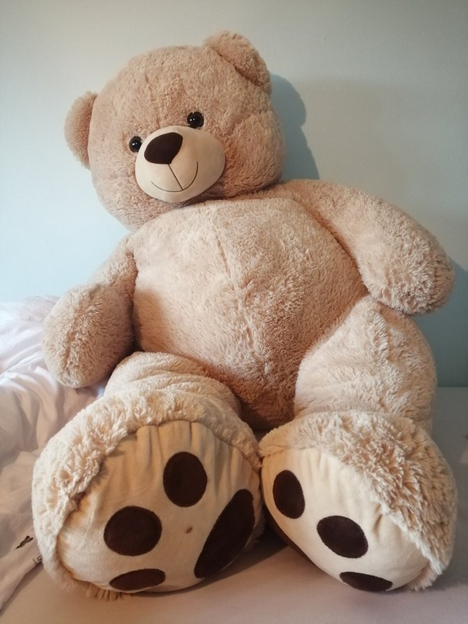 Illustration de Ours peluche 140cm 