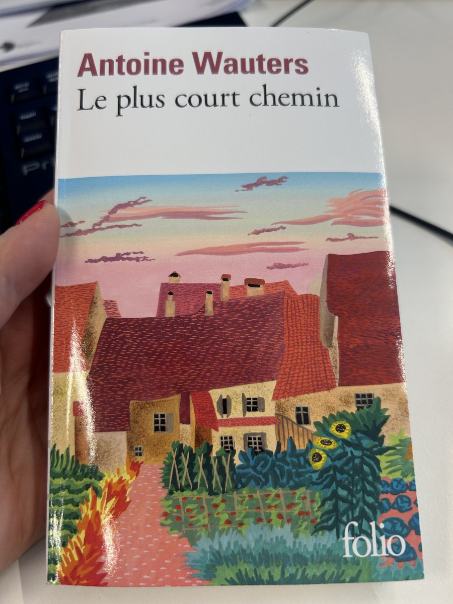 Illustration de Livre Le plus court chemin 