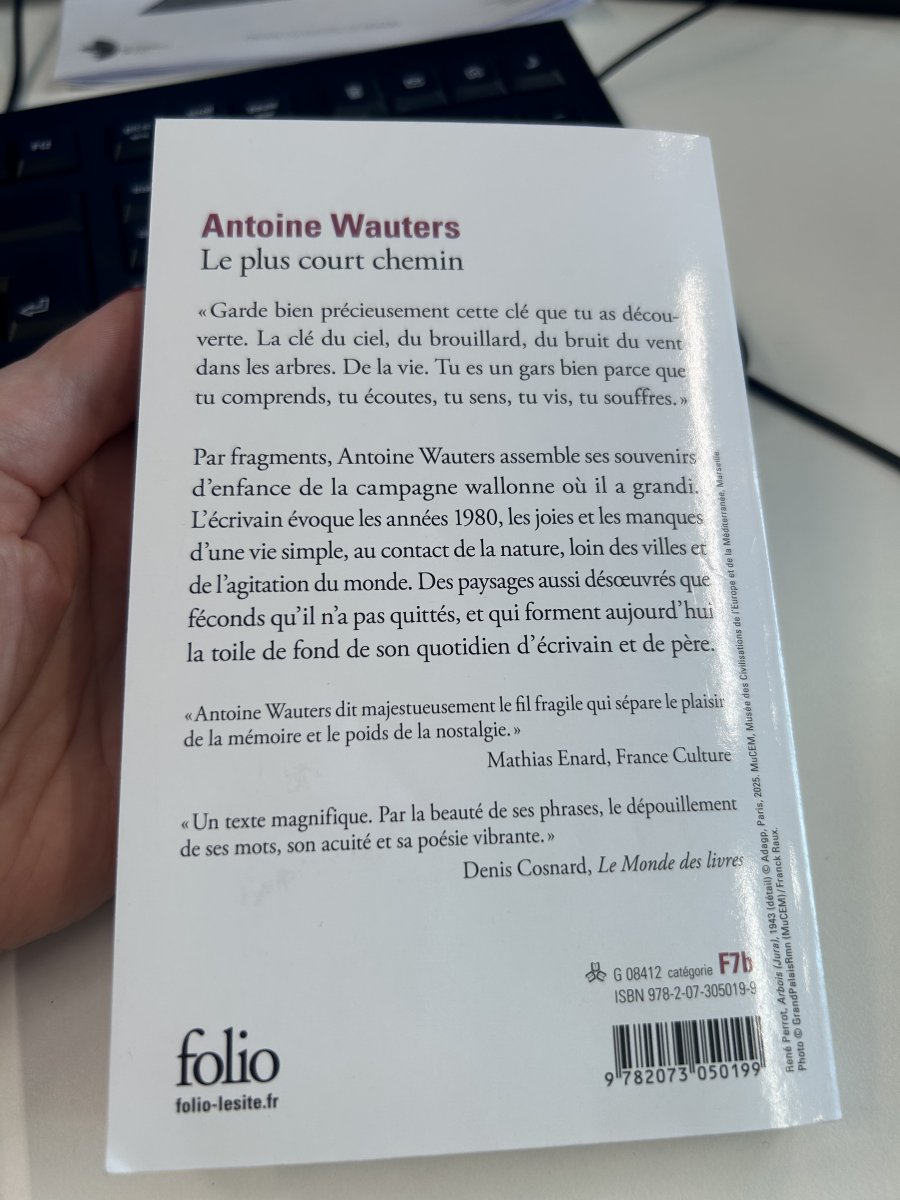 Illustration de Livre Le plus court chemin 