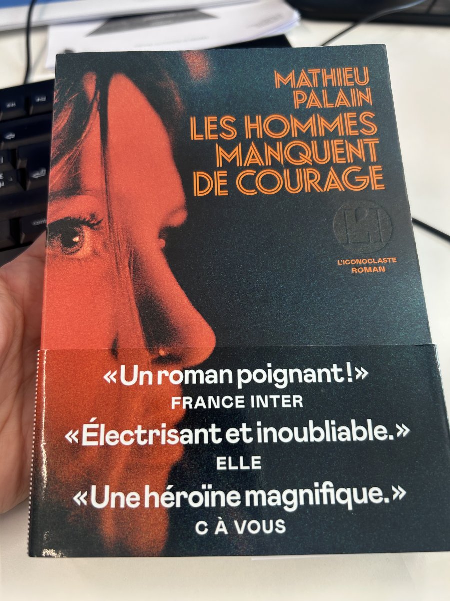 Illustration de Livre Les hommes manquent de courage 