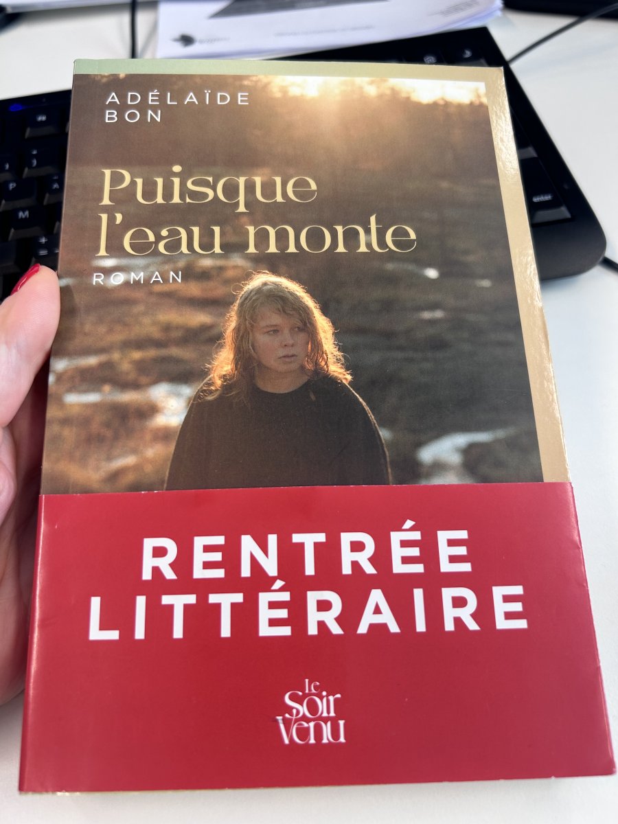 Illustration de Livre Puisque l’eau monte 