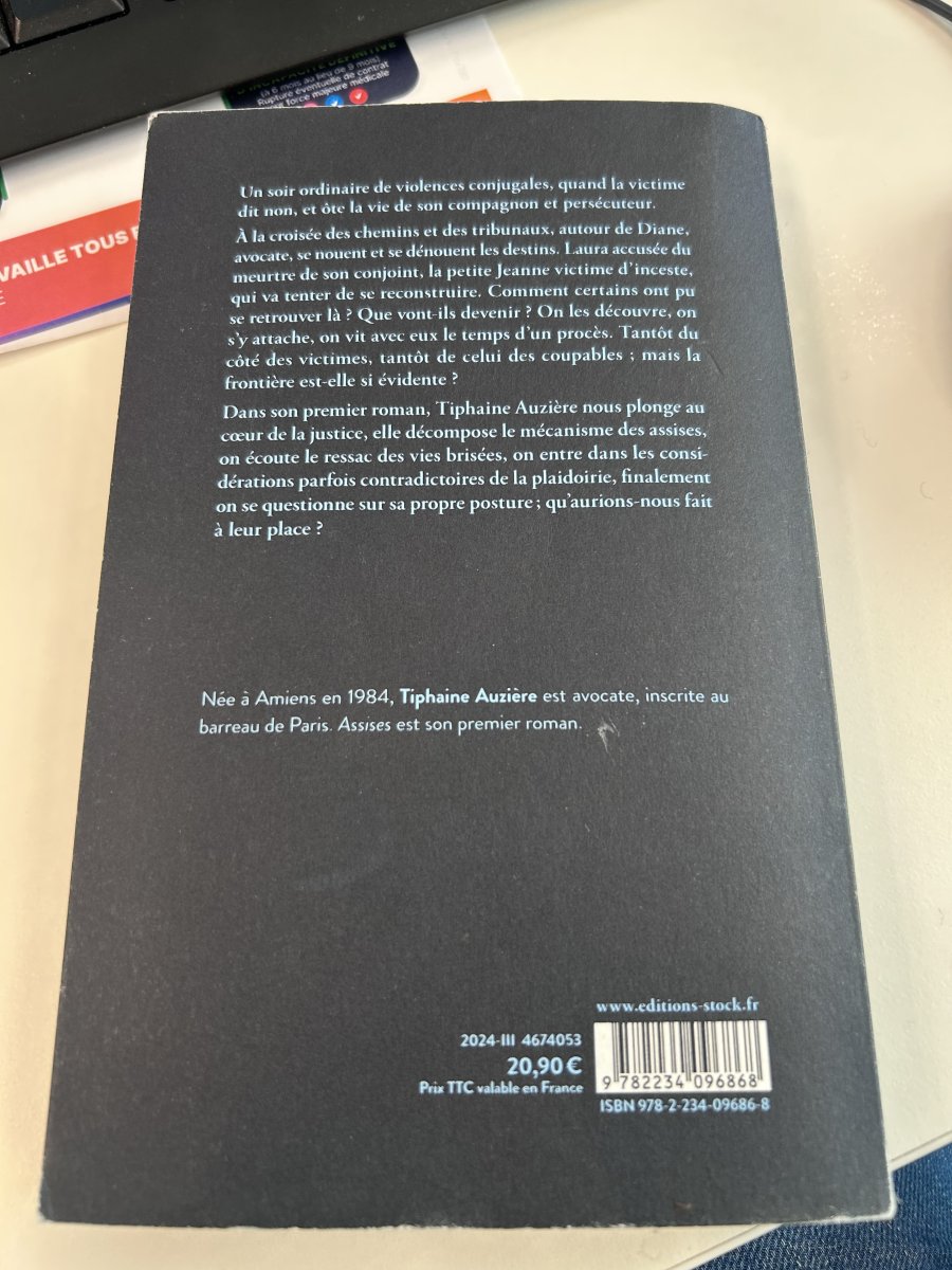 Illustration de Livre Assises 