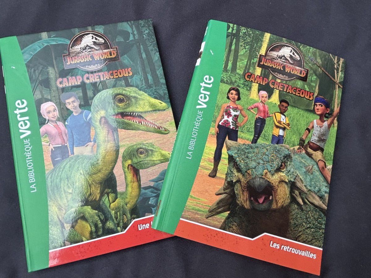 Illustration de Lot de 2 livres 8 ans 