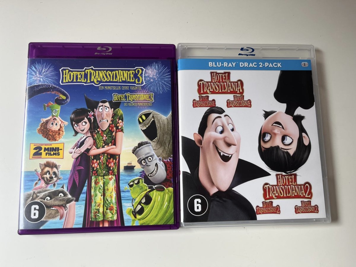 Illustration de DVD HÔTEL TRANSILVANIE lot de 2 