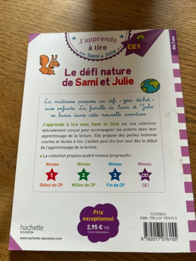 Illustration de Le défi Nature de Sami et Julie 