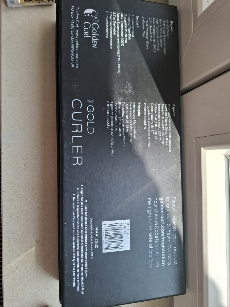 Illustration de Fer à boucler 