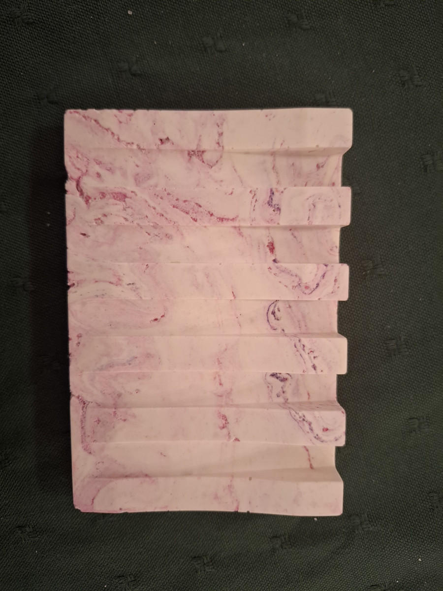 Illustration de porte-savons fait mains 