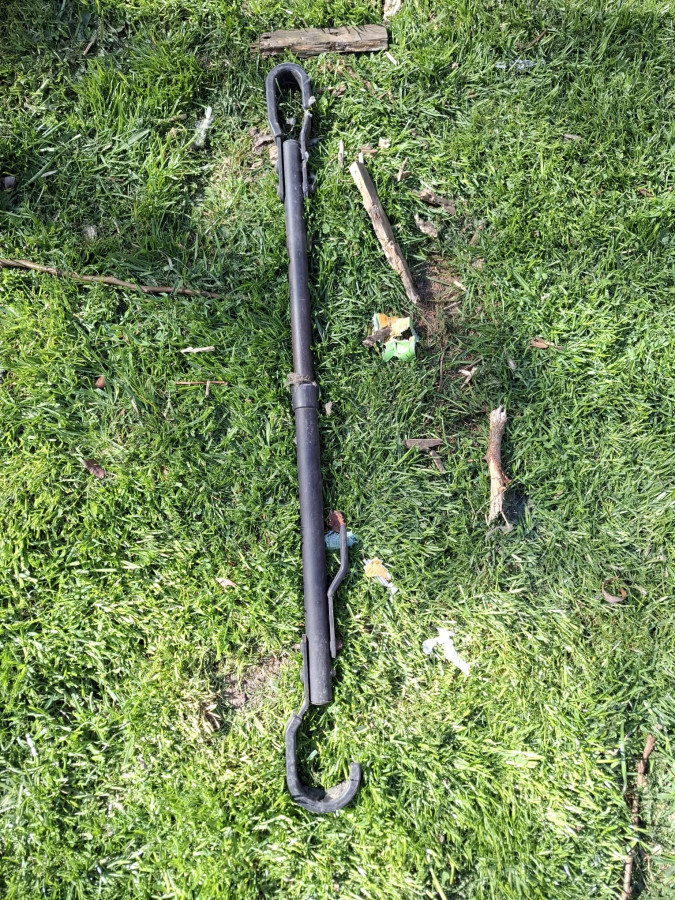 Illustration de barre pour vélo dames pour porte-bagages 