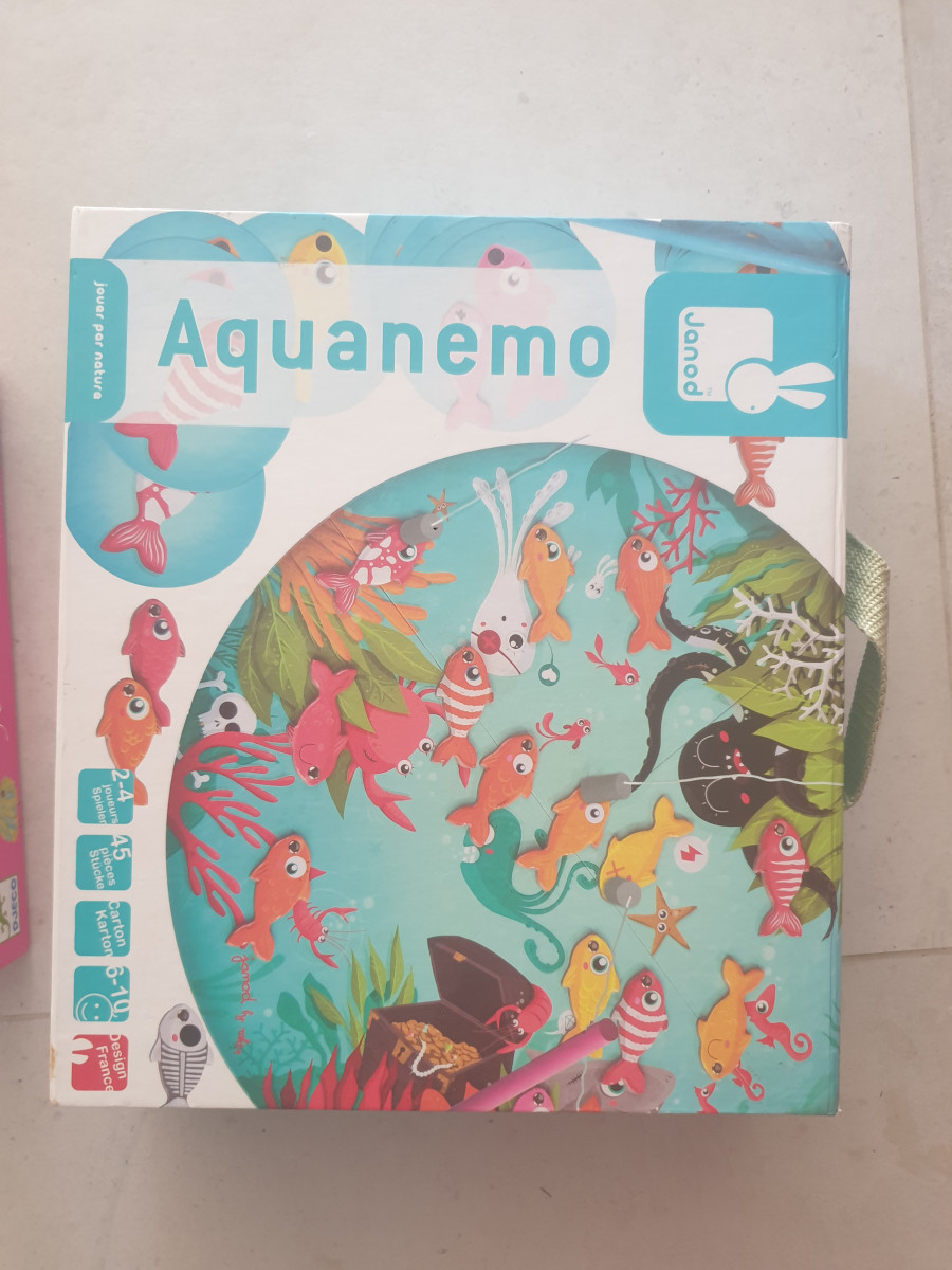 Illustration de Jeu de société enfants Aquanemo 6-10 ans 